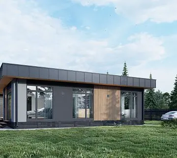 Дакота мини каркас плоская кровля