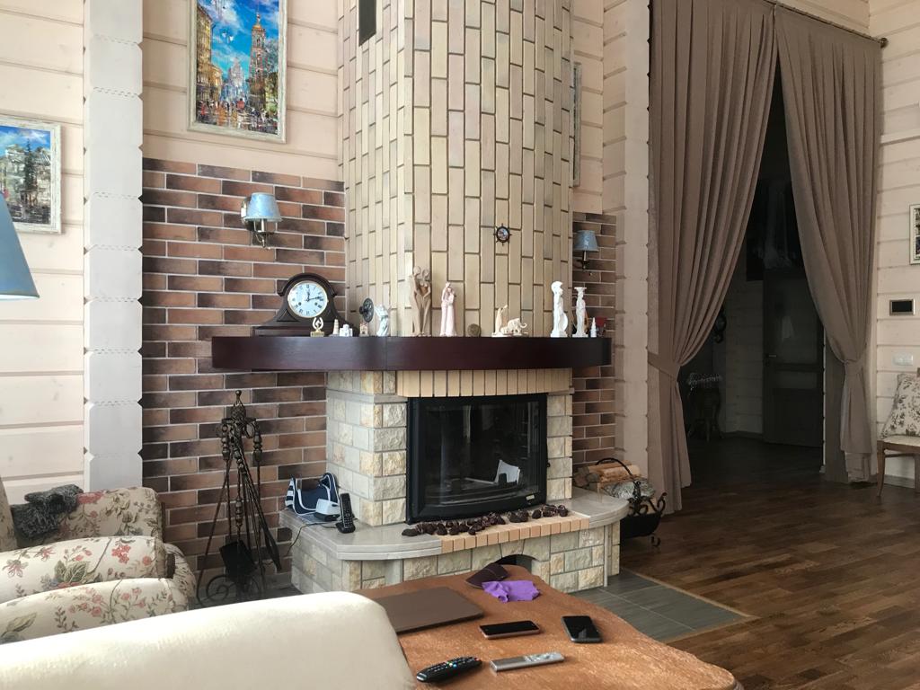 КП "Лес и река" -  Дом из клееного бруса 260 м.кв.,баня из сухого бруса , гараж из газосиликатных блоков под ключ!