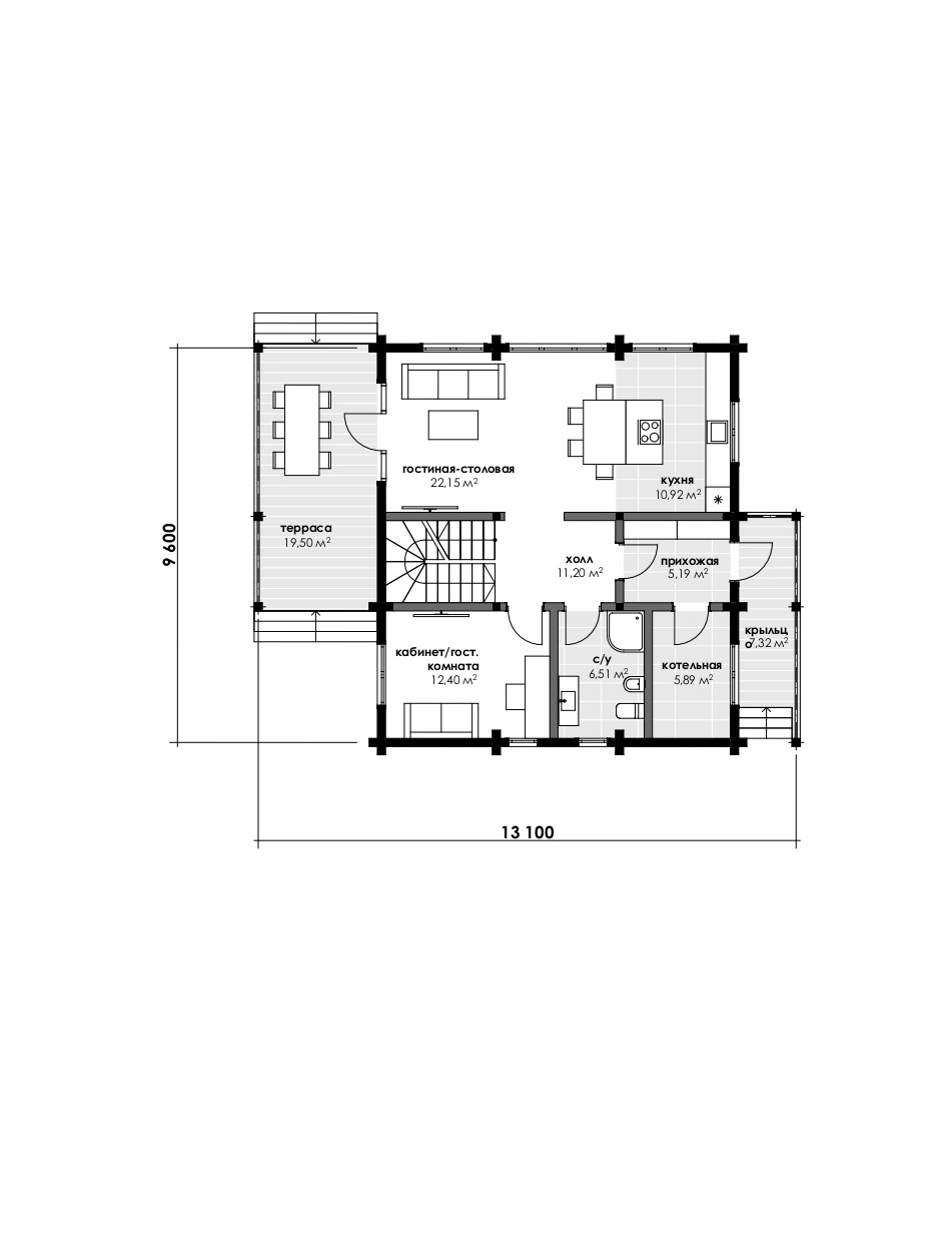 Планировка Лахти-plus, 2 этаж