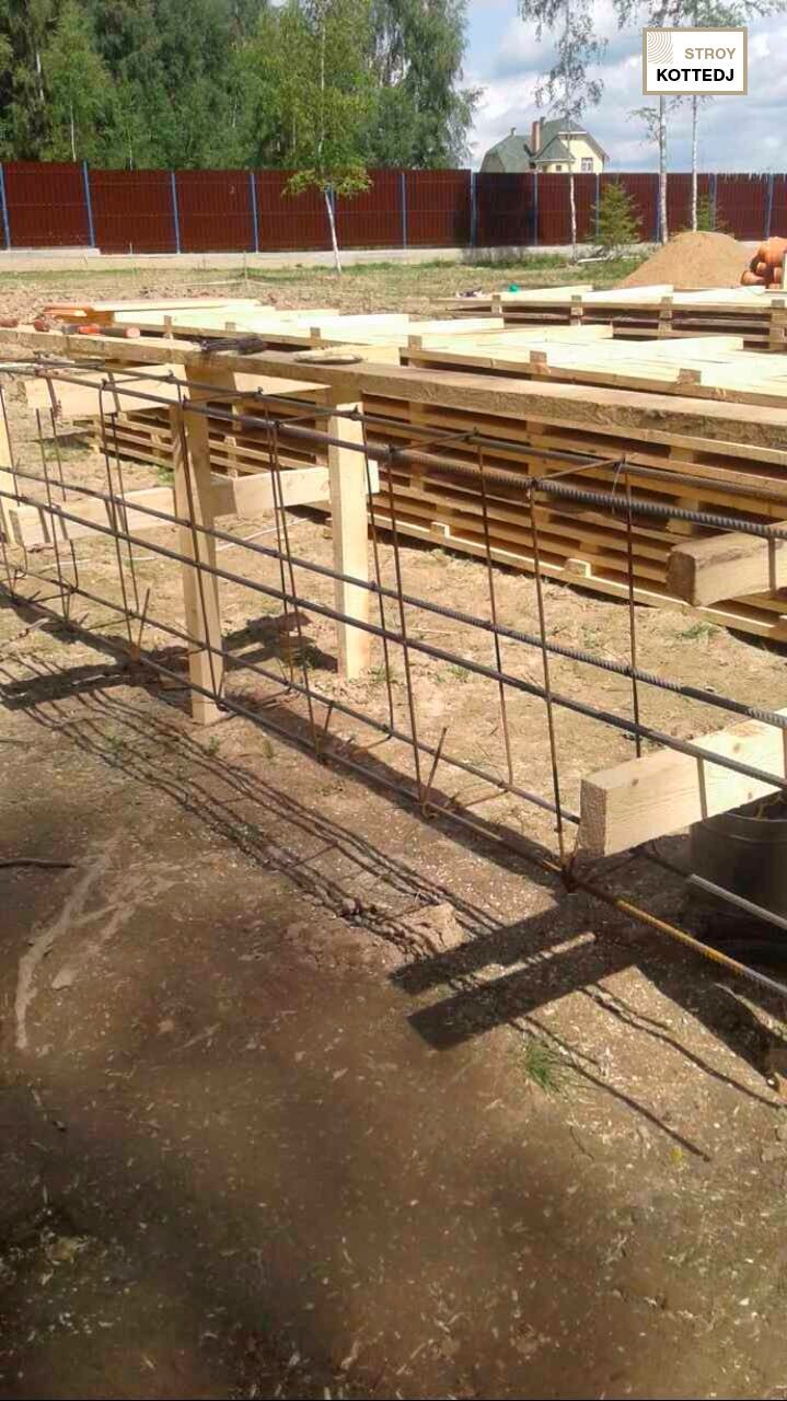 Дом из клееного бруса в коттеджном поселке Можайское Море
