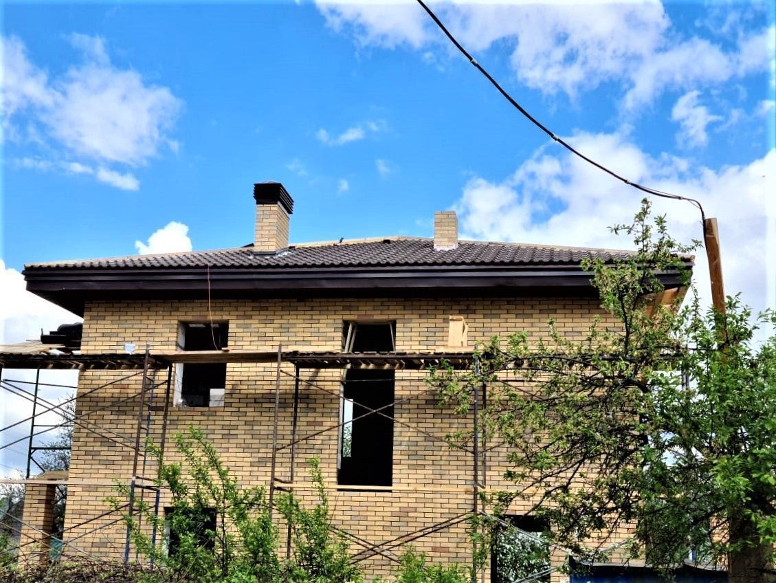 Коттедж из газобетонных блоков 145 м.кв., Истринский р-н, СНТ Подлипки