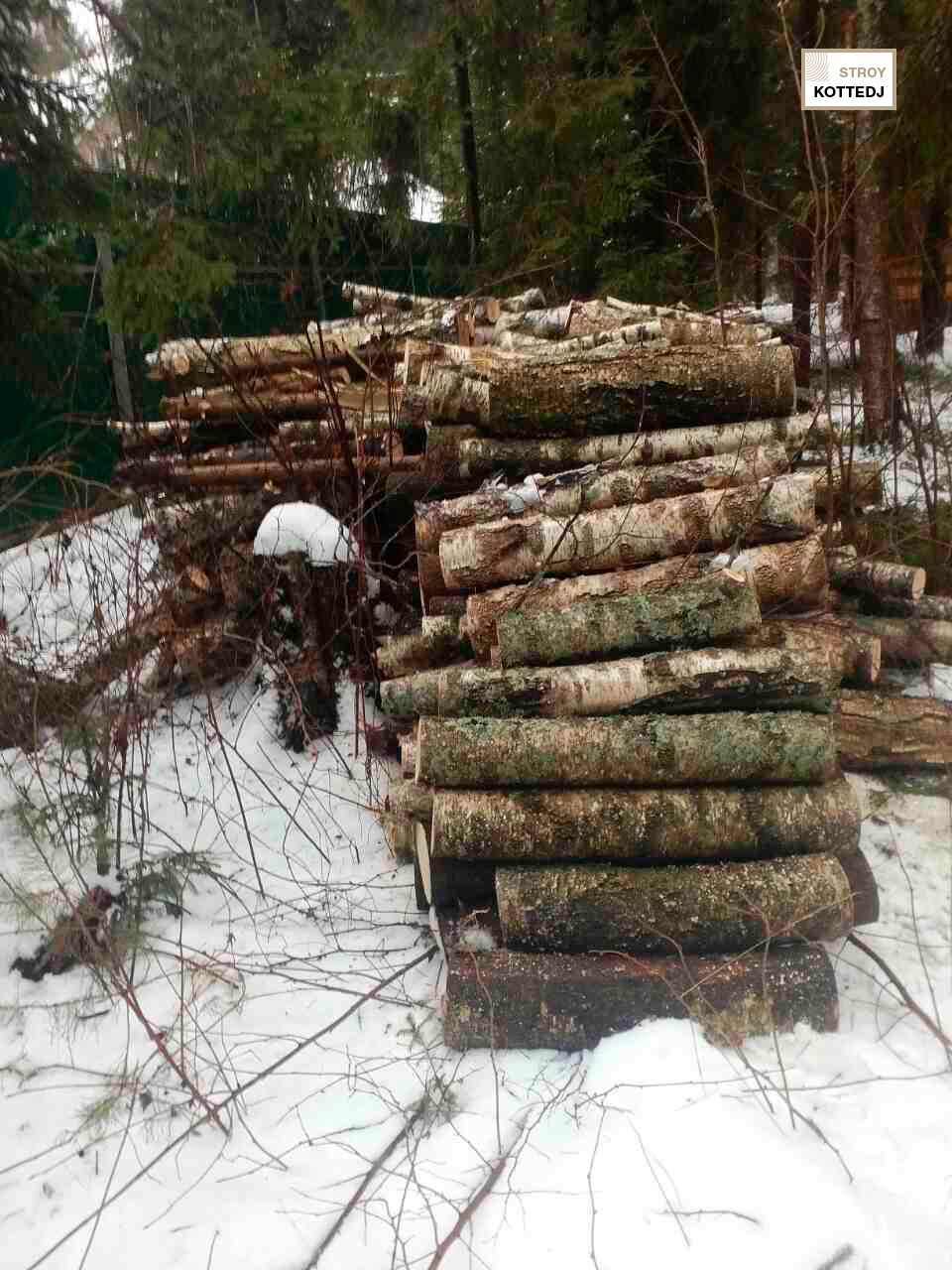 Процесс строительства дома 06-768 из клееного бруса