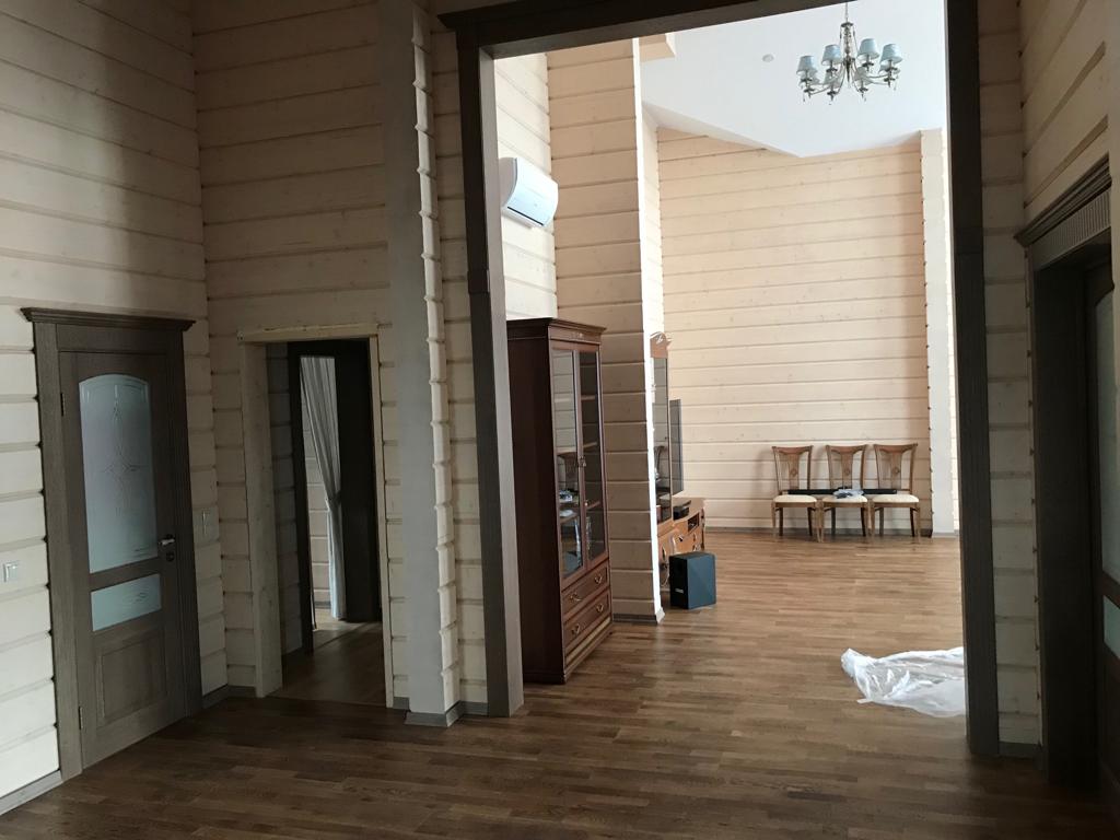 КП "Лес и река" -  Дом из клееного бруса 260 м.кв.,баня из сухого бруса , гараж из газосиликатных блоков под ключ!