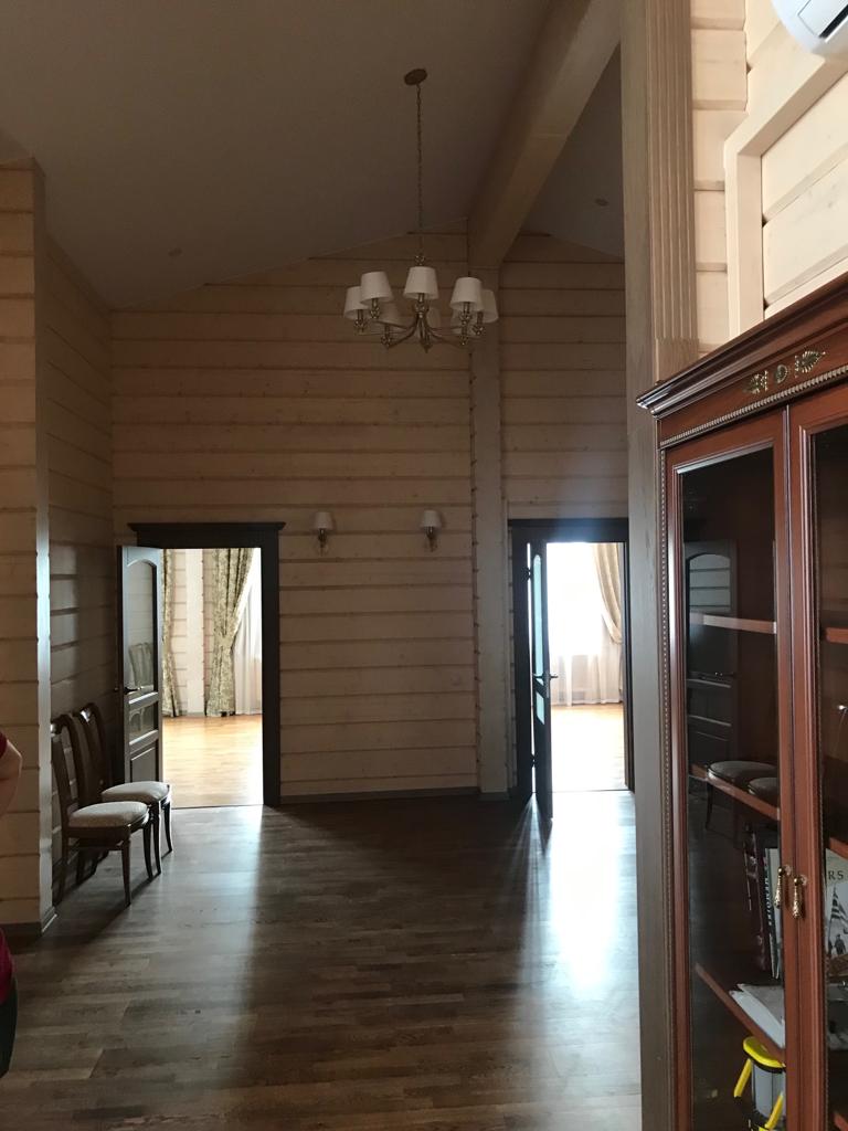 КП "Лес и река" -  Дом из клееного бруса 260 м.кв.,баня из сухого бруса , гараж из газосиликатных блоков под ключ!