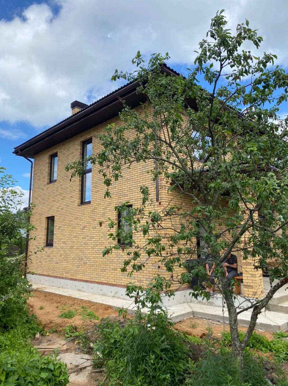 Коттедж из газобетонных блоков 145 м.кв., Истринский р-н, СНТ Подлипки