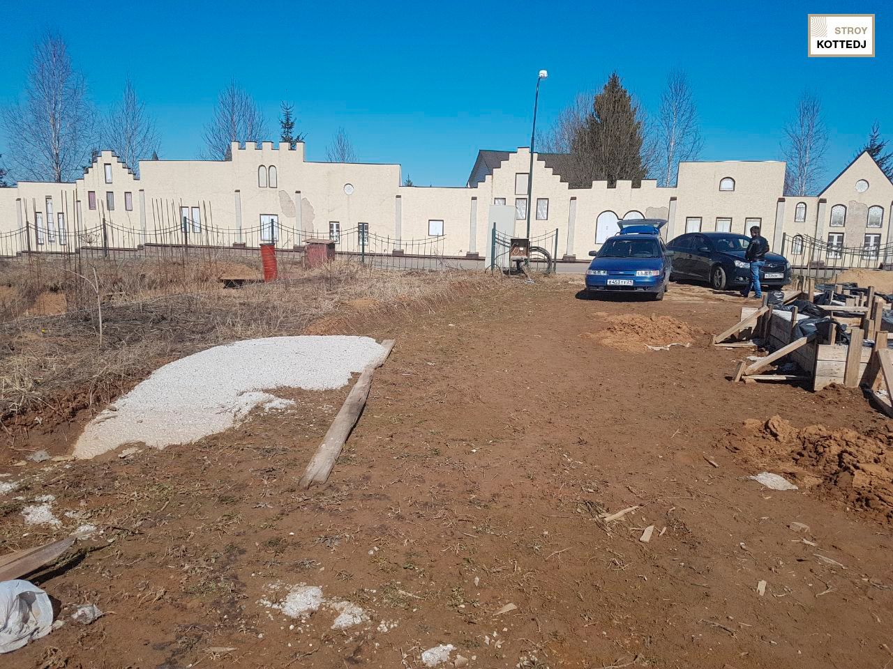 Дом из сухого бруса в деревне Алексеевка, городской округ Истра