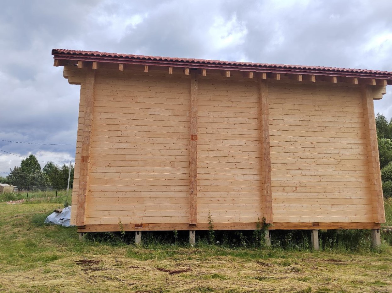 Дом из клееного бруса 140 м.кв., Можайский р-н, сдан 04.06.2023