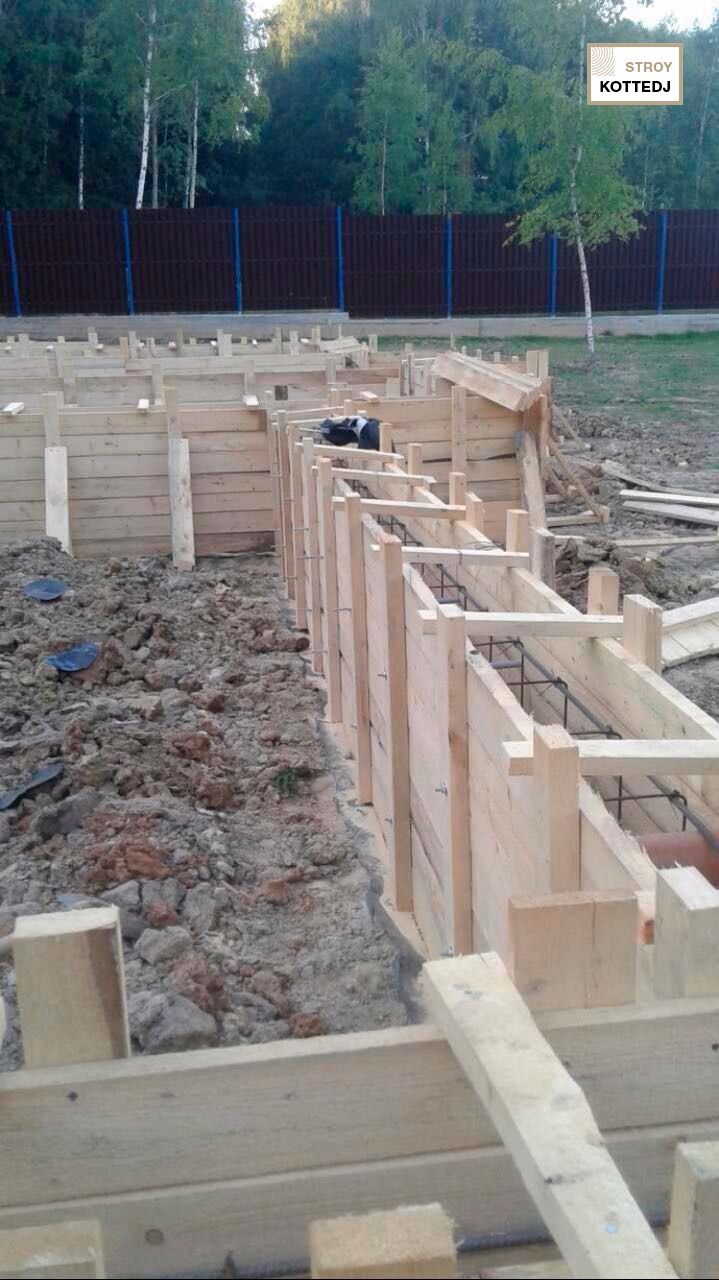 Дом из клееного бруса в коттеджном поселке Можайское Море