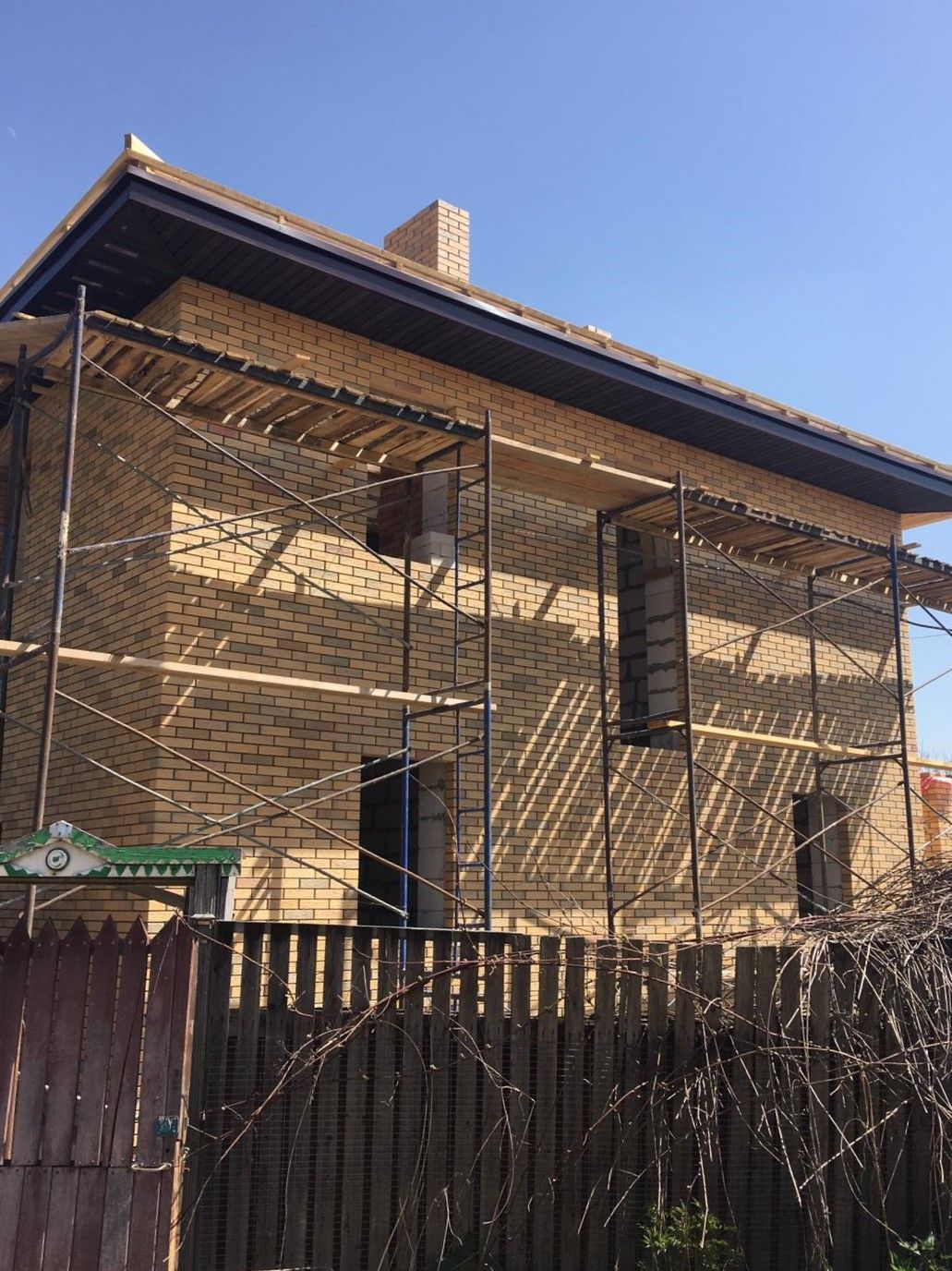 Коттедж из газобетонных блоков 145 м.кв., Истринский р-н, СНТ Подлипки