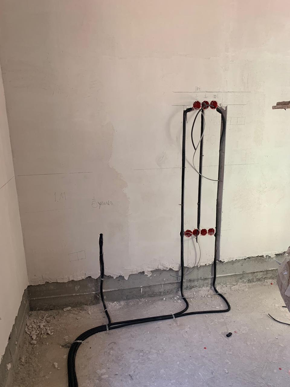 Дом из газобетонных блоков 186 м.кв., облицовка кирпич ручной формовки