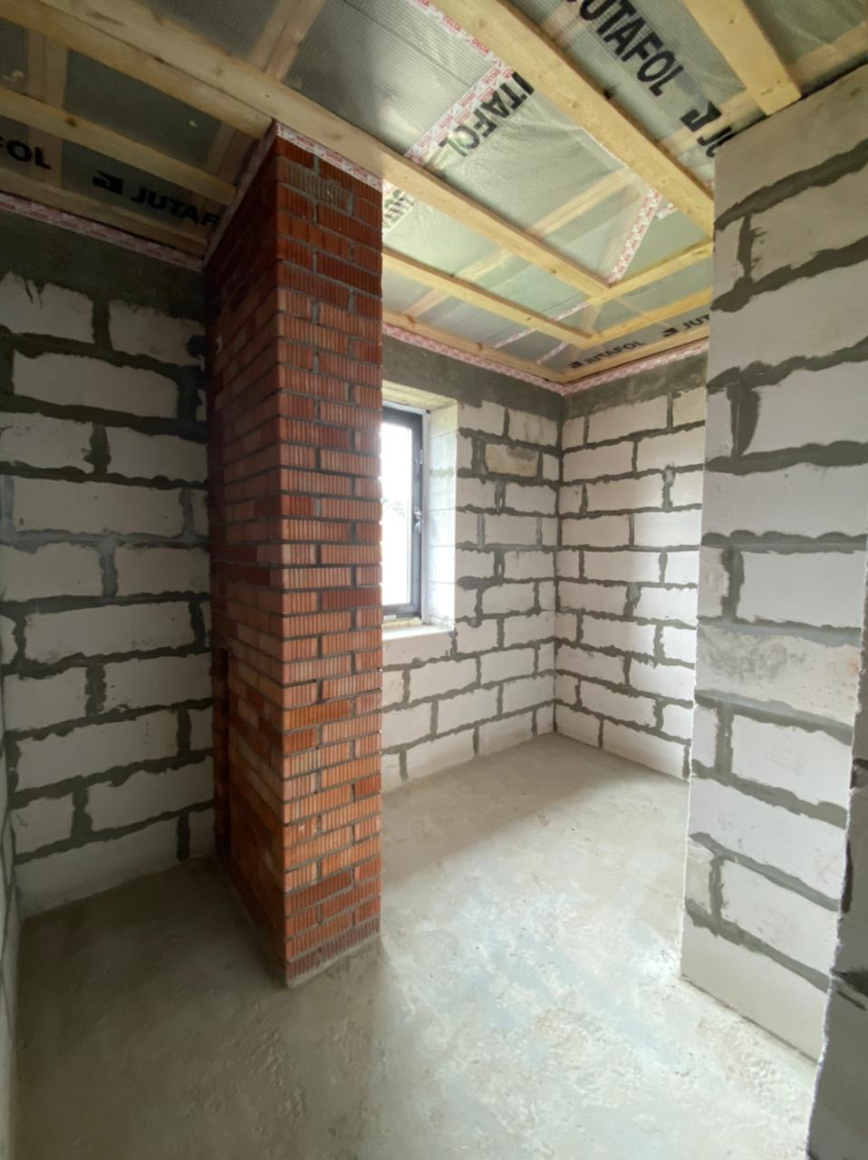 Коттедж из газобетонных блоков 145 м.кв., Истринский р-н, СНТ Подлипки