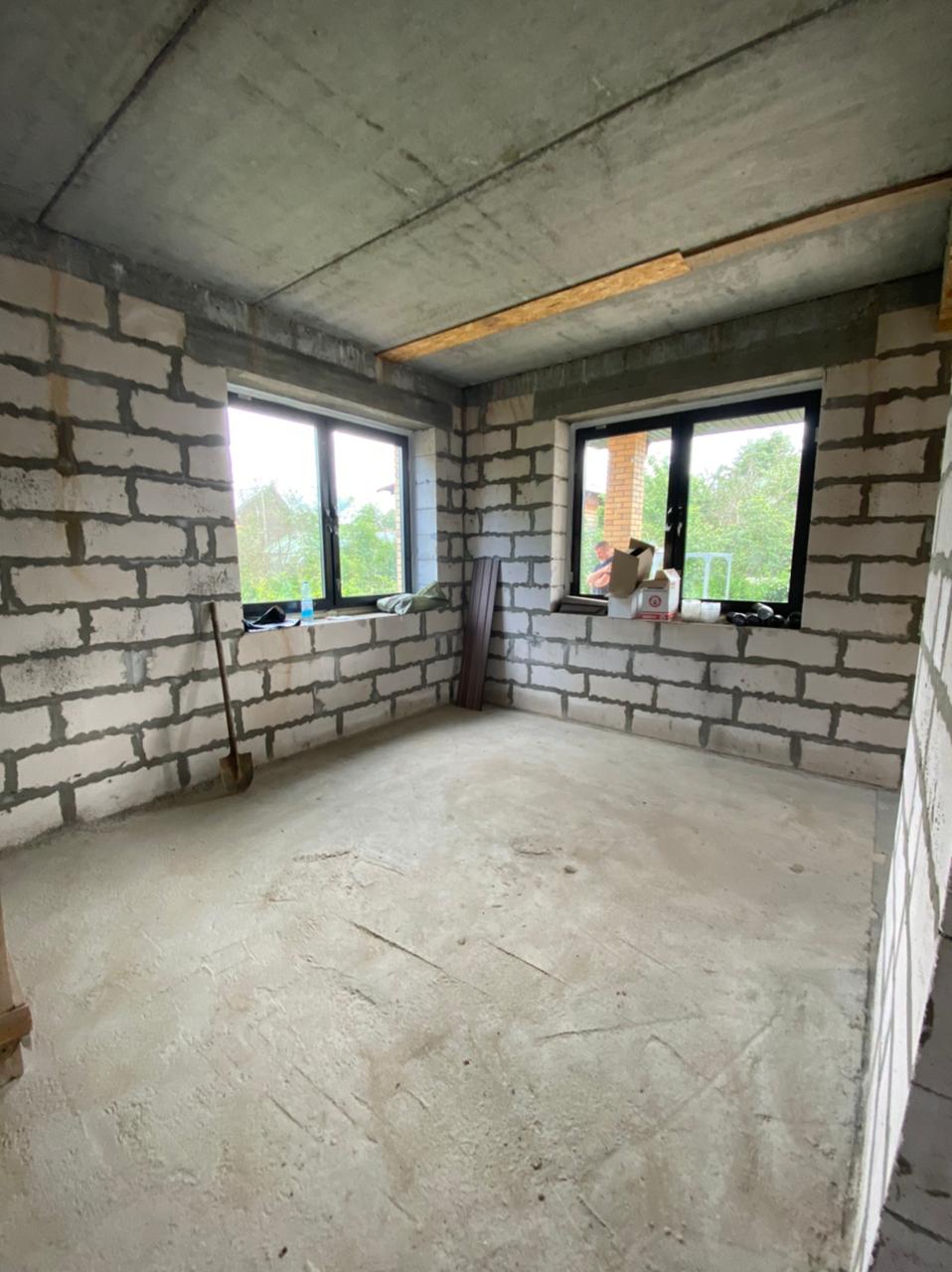 Коттедж из газобетонных блоков 145 м.кв., Истринский р-н, СНТ Подлипки