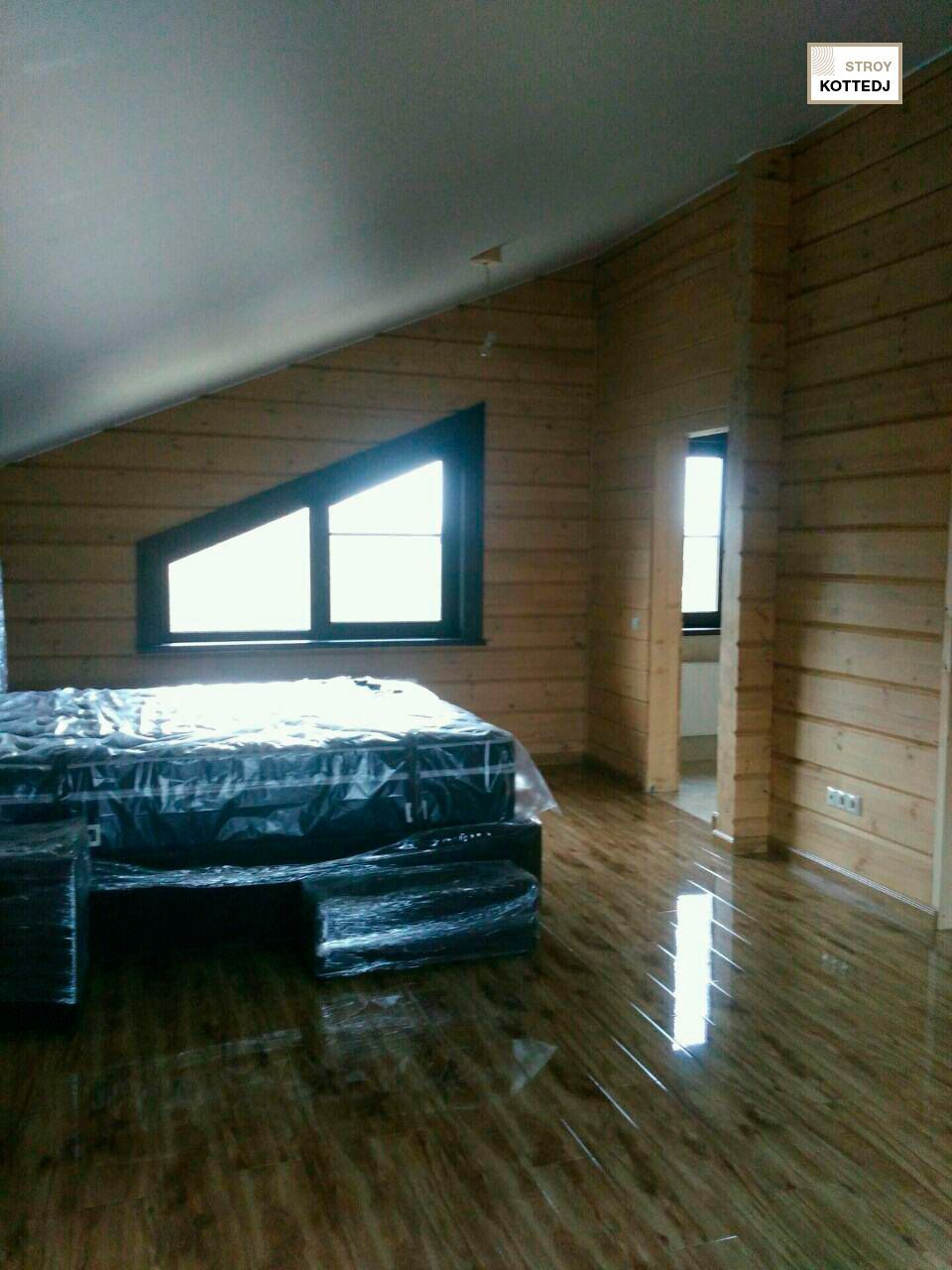 Двухэтажный дом из клееного бруса под ключ в Одинцовском р-не, дер Борки