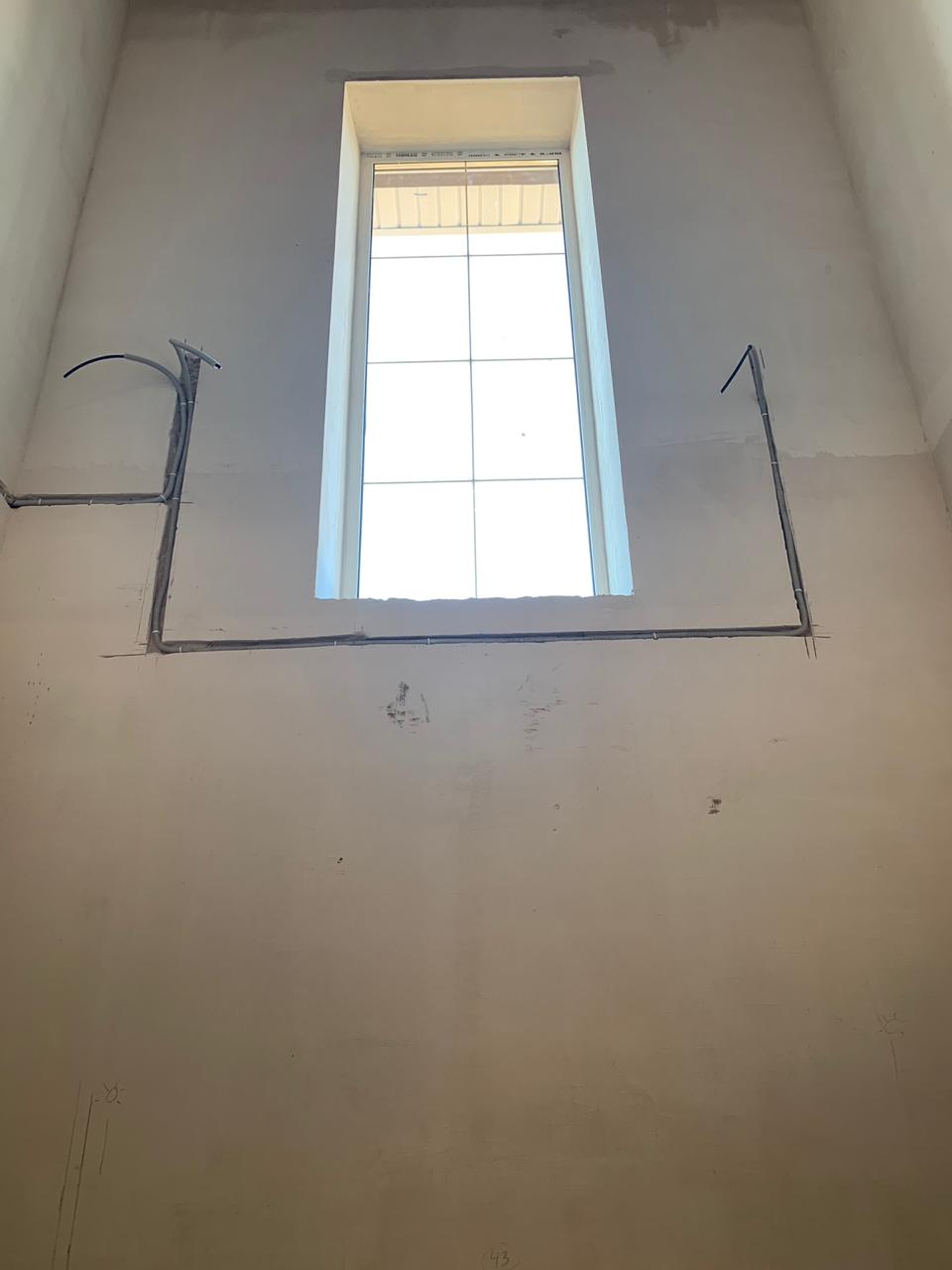 Дом из газобетонных блоков 186 м.кв., облицовка кирпич ручной формовки