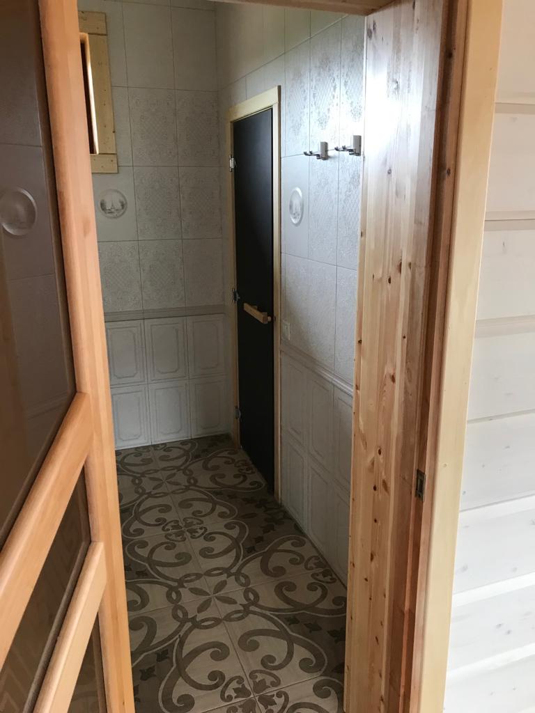КП "Лес и река" -  Дом из клееного бруса 260 м.кв.,баня из сухого бруса , гараж из газосиликатных блоков под ключ!