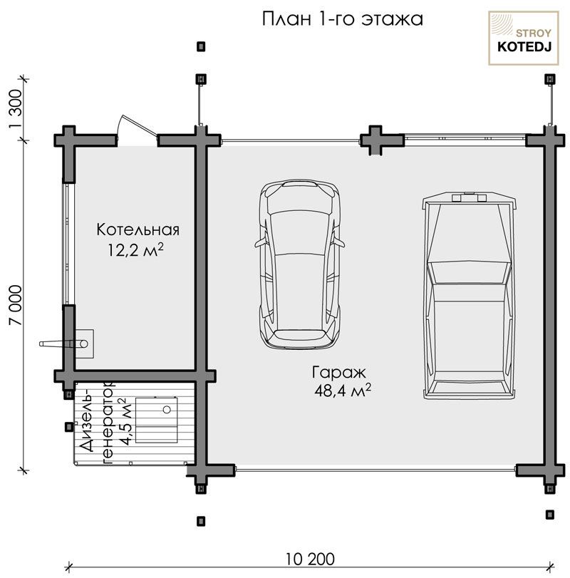 Планировка Меган, 2 этаж