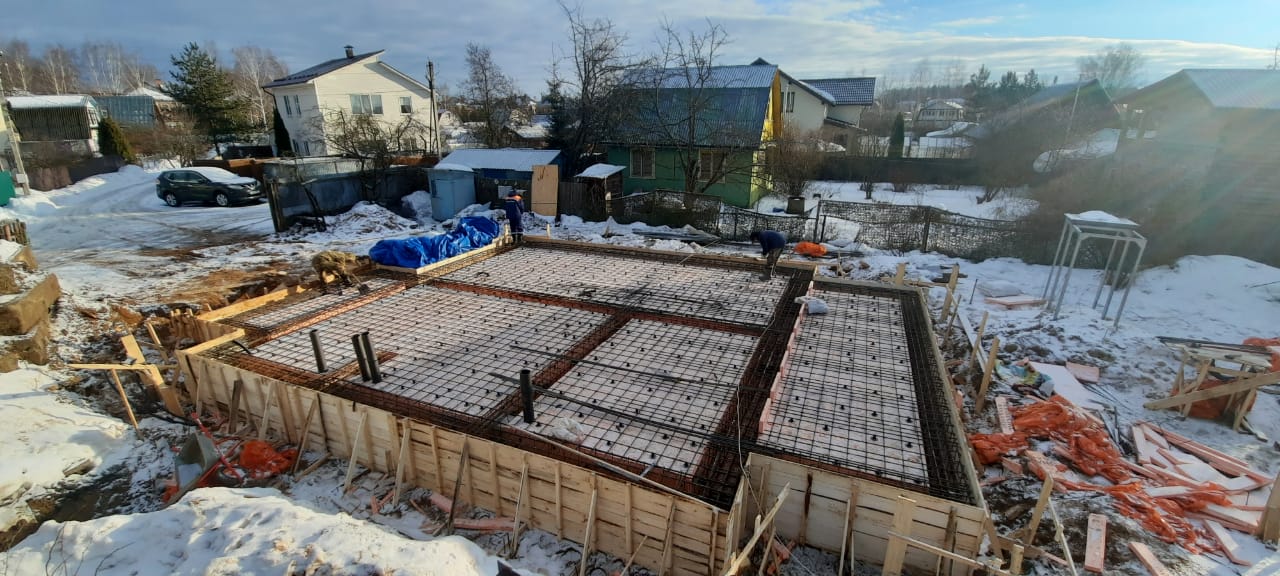 Коттедж из газобетонных блоков 145 м.кв., Истринский р-н, СНТ Подлипки