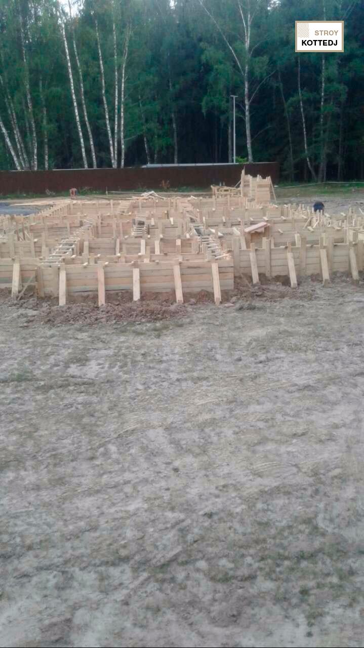 Дом из клееного бруса в коттеджном поселке Можайское Море