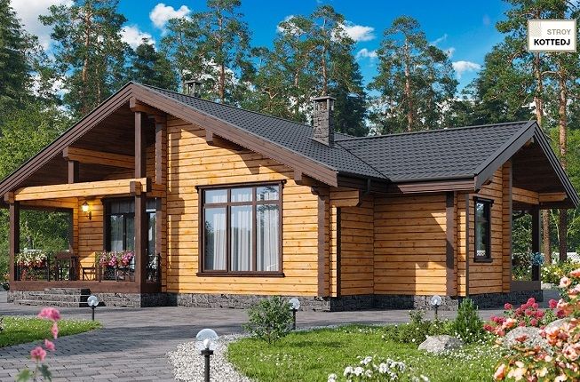 Дом из бруса естественной влажности: как сэкономить, не прогадав?