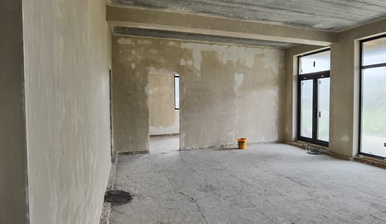 Строительство коттеджа в стиле Райта 434 м. кв. 4 спальни, 5 санузлов.