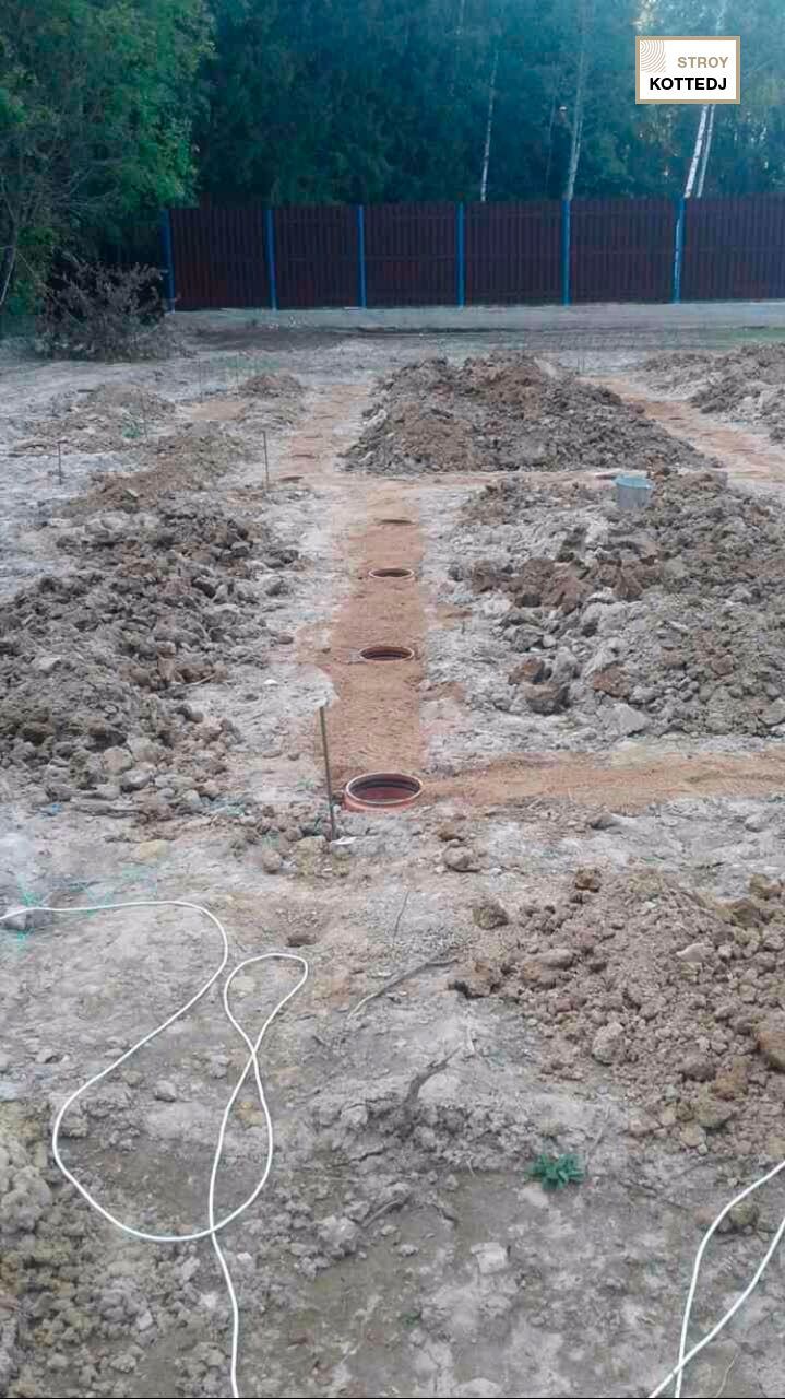 Дом из клееного бруса в коттеджном поселке Можайское Море