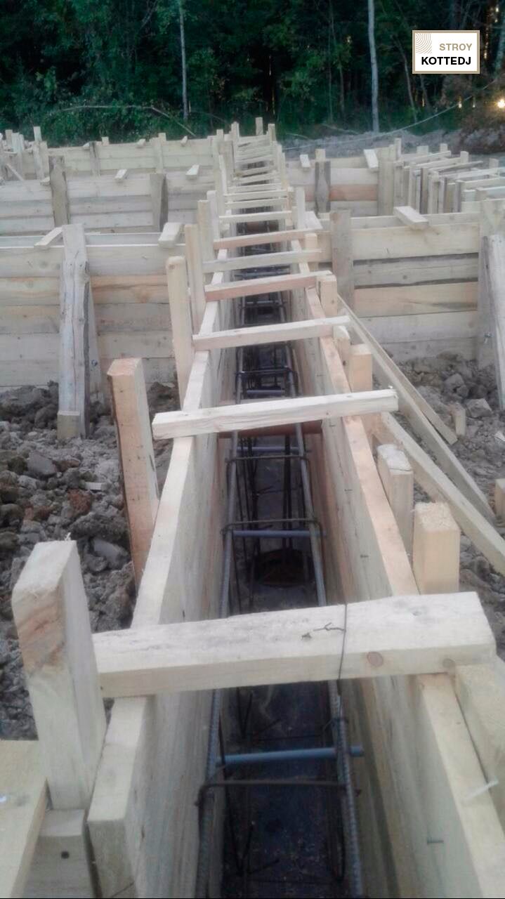 Дом из клееного бруса в коттеджном поселке Можайское Море